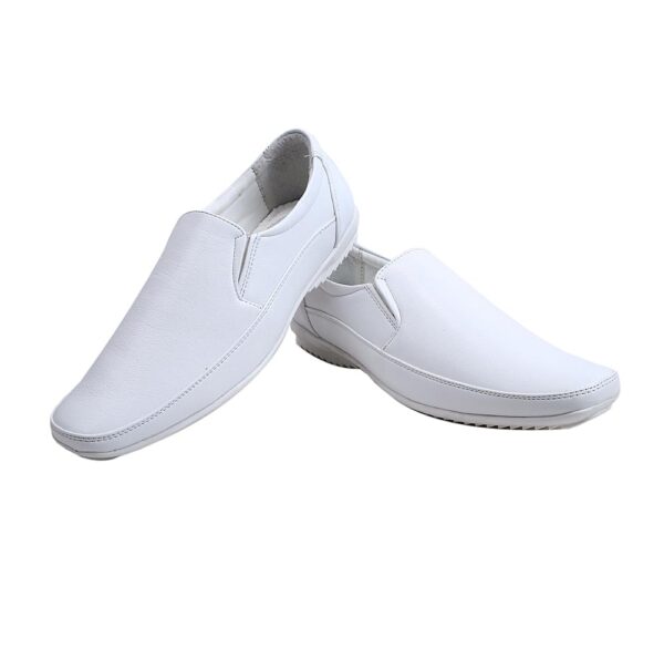 Doctor Ortho-Fit White Formal Shoe for Men-21007