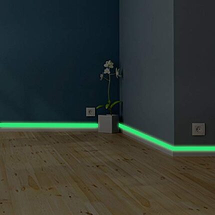 Gadgets Wrap Luminous Band Baseboard Wall Sticker Living Room Bedroom Eco-Friendly Home Decoration Decal Glow in The Dark DIY Strip Stickers