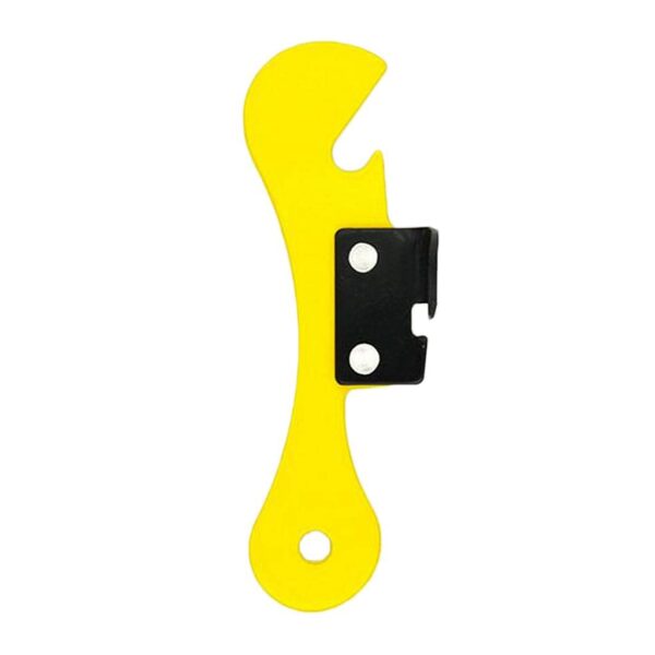 Trendy Retail® Multi Function Bottle Opener Can Beer Opener Kitchen Gadget Yellow