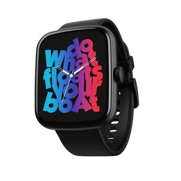 boAt Wave Beat Call Smart Watch(Active Black)