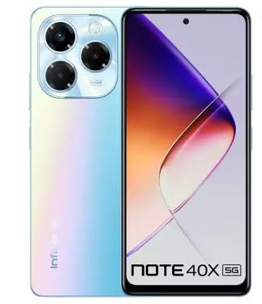 Infinix Note 40X 5G, Palm Blue (12GB, 256GB)