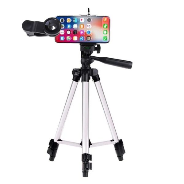 Cospex Professional Macro Photography Lens for Smartphone, Macro Lenses with 3110 Universal Aluminum Portable Digital Camera Tripod Stand