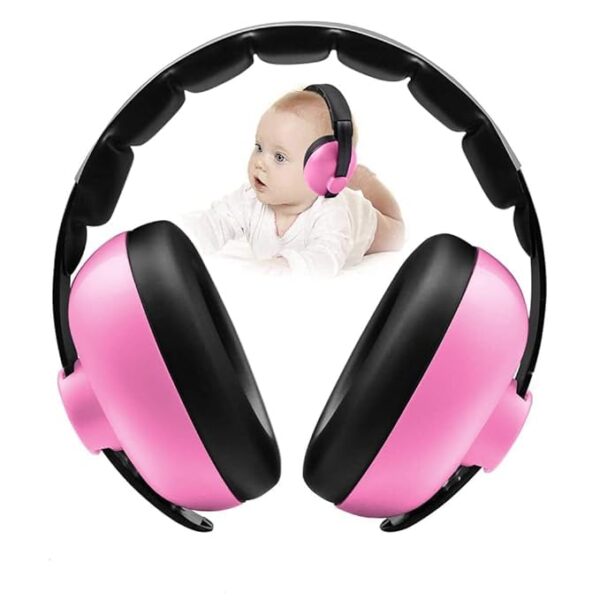 Stadash Baby Ear Protection Noise Cancelling Headphones for Infants and Toddlers, Baby Earmuffs for Sleeping, Travel, Hearing Protection and Noise Reduction Earmuffs for Ages 0-3 Babies