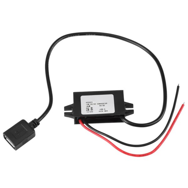 Yosoo Adapter, DC to DC Mini Voltage Converter Module Maximum Conversion Efficiency Over 95% for Car Audio Radio Monitor Solar Power Generation