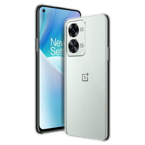 JGD PRODUCTS for OnePlus Nord 2T 5G (2022) Premium Transparent Soft Silicon Back Cover [Transparent]