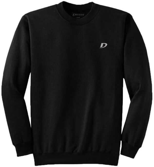 DECISIVE Fitness Men's Cotton Crew Neck Sweatshirt