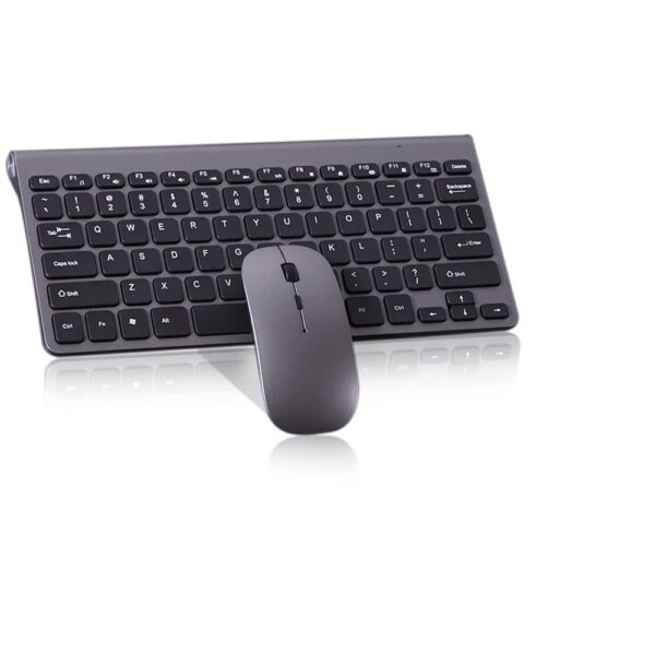 Guiheng Wireless Keyboard and Mouse Combo Set (Black/Grey)