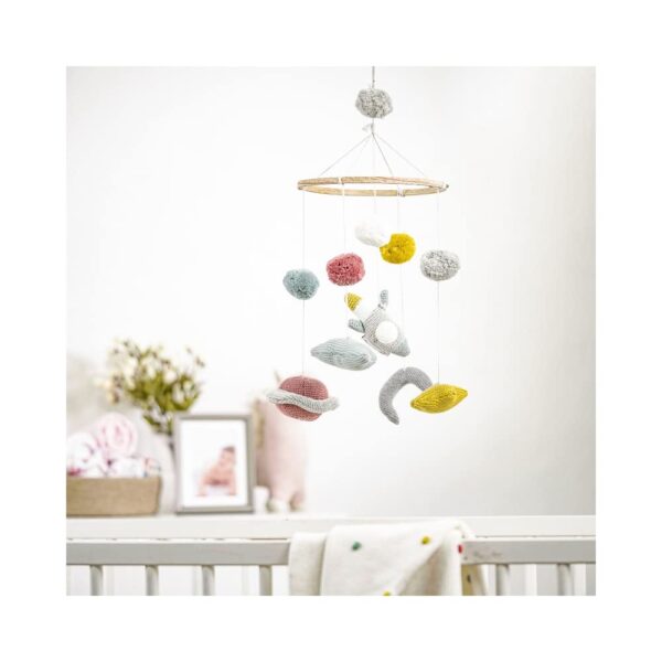 Haus & Kinder Crib Cot Hanging Mobile Nursery Decoration Newborn Shower Gift Birthday Gift | Baby Bed Decoration for Boys and Girls (Constellation)