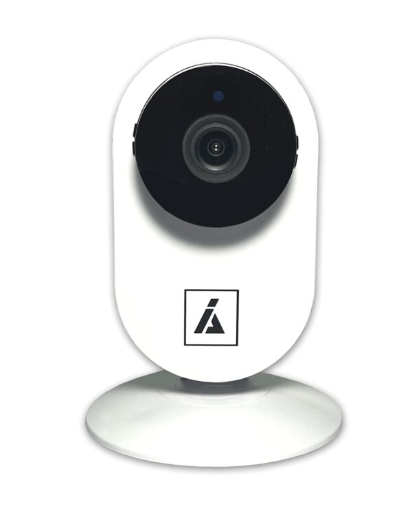 BioEnable C100 Smart WiFi Camera with Remote Monitoring, Day-Night Mode, Advanced Motion Detection, Micro SD Card Slot, Live Streaming, 2 Way Audio, Works with Android and iOS Smartphones