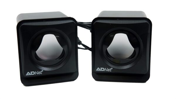 ADNET USB Powered Laptop/Desktop PC 2.0 Mini Portable Speakers