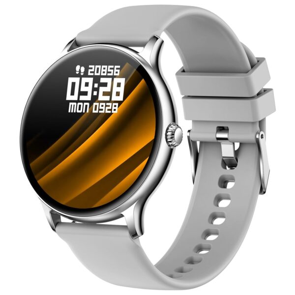 Fire-Boltt Phoenix Smart Watch with Bluetooth Calling 1.3,120+ Sports Modes, 240 * 240 PX High Res with SpO2, Heart Rate Monitoring & IP67 Rating (Silver Grey)