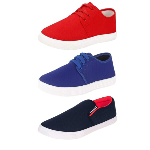 Aircum Men's Perfect Combo Pack of 03 Casual Sneakers Shoes