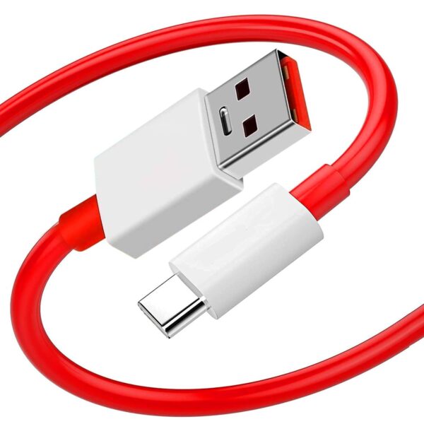 Fast Type C Usb Cable For Vivo Z1x Original USB Type C Sync Cable Quick Charge Cable Speed Strong High Speed Data Sync Transfer Cable Best Tangle Free Cable (Red, ST.O3, 4Amp)