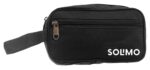 AmazonBrand - Amazon Brand - Solimo Canvas Toiletry Bag, Black