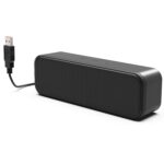 LIELONGREN [Newer] USB Computer Speaker for Desktop, Laptop Speaker, PC Speaker, Small Computer Soundbar with Hi-Quality Sound, Loud Volume, Rich Bass, Volume Control