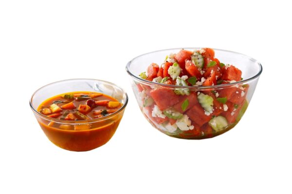 Borosil Glass Mixing & Serving Bowl, Oven & Microwave Safe Bowl, 500 ml, Borosilicate Glass, Clear