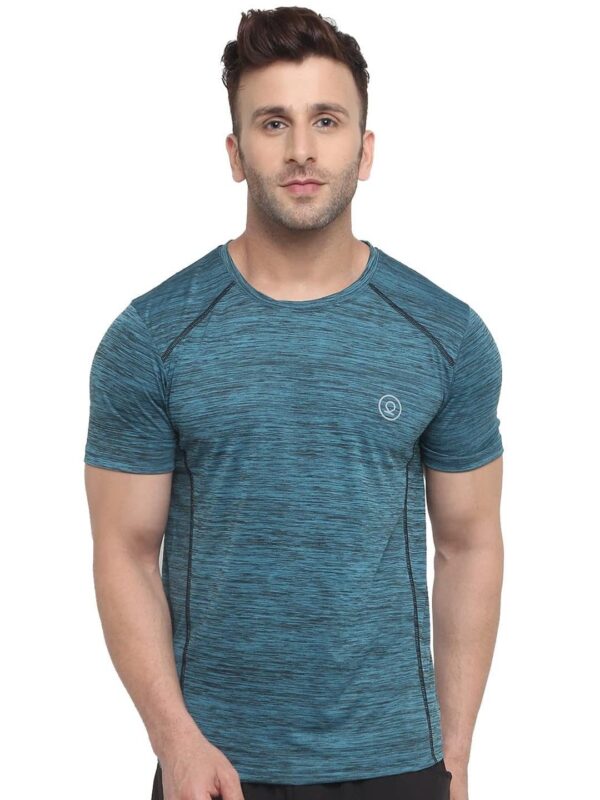 CHKOKKO Men's Round Neck Regular Dry Fit Gym Sports Regular Fit T-Shirt