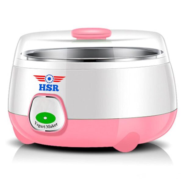 HSR Plastic and Stainless Steel Automatic Yogurt Maker (Size: 170x170x120mm, Bowl/Container Capacity: 900ml)