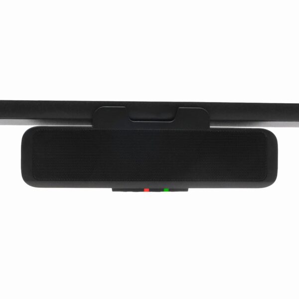 Cyber Acoustics Computer Speaker Bar (CA-2890) – Stereo Computer Speaker for Full Digital Audio Experience, Easily Clamps to Monitor, Convenient Controls