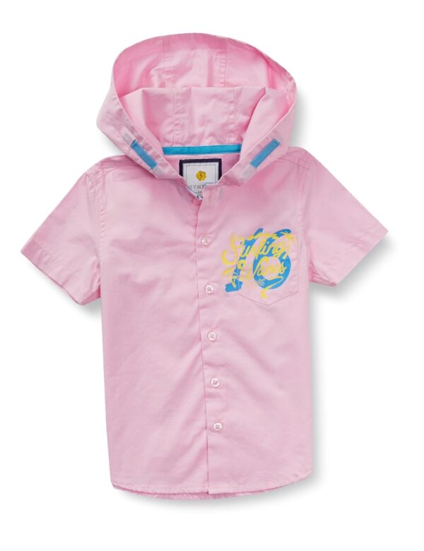 Amazon Brand - Symbol Boy's Graphic Regular Fit Shirt