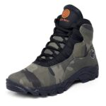 Bacca Bucci® Men's Wolf Adaptive Smart Cushioning High-Top Boots for Hiking, Camping & Trekking