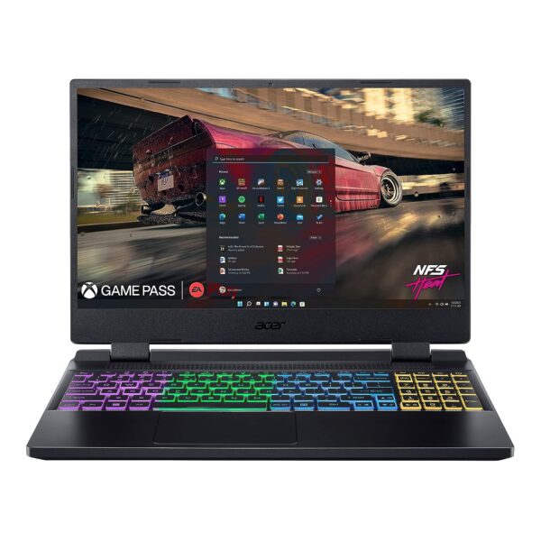 Acer Nitro 5 12th Gen Intel Core i5 Gaming Laptop with 39.62 cm (15.6") FHD IPS Display (Windows 11 Home/16 GB RAM/512 GB SSD/RTX 3050 Graphics/144 Hz/RGB Backlit), AN515-58, 2.5 KG