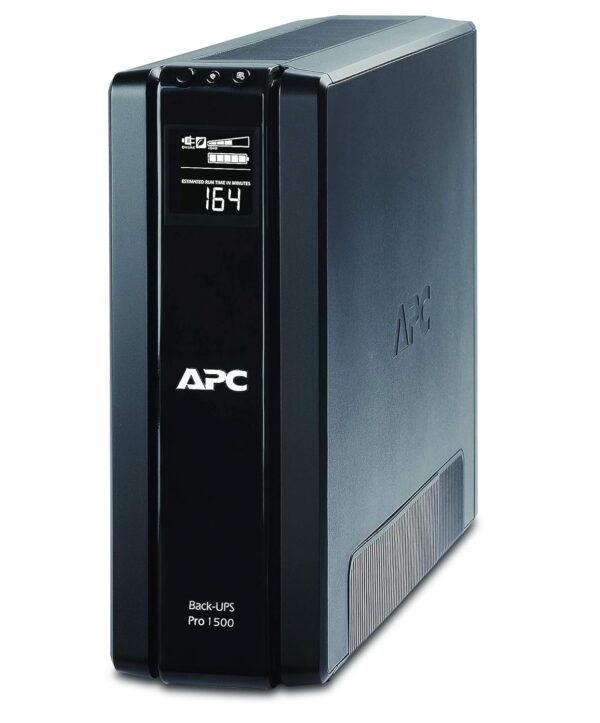 APC Back-UPS Pro BR1500G-IN, 1500VA / 865W, 230V UPS System, High-Performance Premium Power Backup & Protection for Home Office, Desktop PC, Gaming Console & Home Electronics