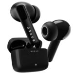 Boult Z60 Truly Wireless in Ear Earbuds with 60H Playtime, Zen™ ENC Mic, 50ms Low Latency, 13mm Bass Drivers, Type-C Fast Charging, Made in India, BT V5.3, Touch Control, IPX5 Ear Buds (Raven Black)