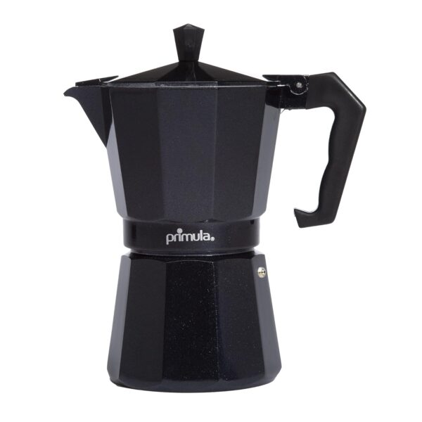 Primula PEBK-3306 6-Cup Aluminum Espresso Coffee Maker, Black