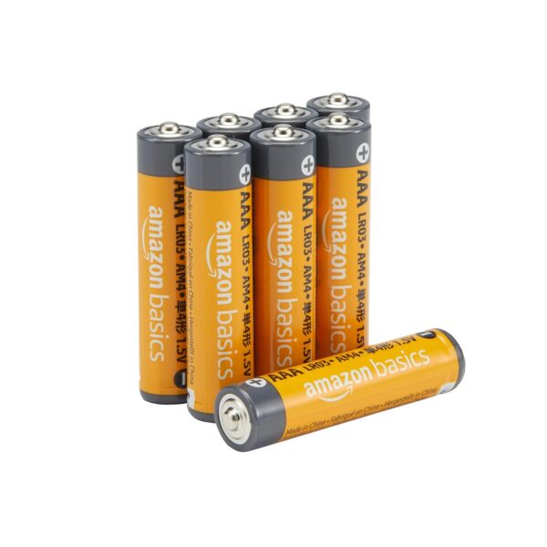 Amazon Basics AmazonBasics AAA Performance Alkaline Non-Rechargeable Batteries (8-Pack) - Appearance May Vary