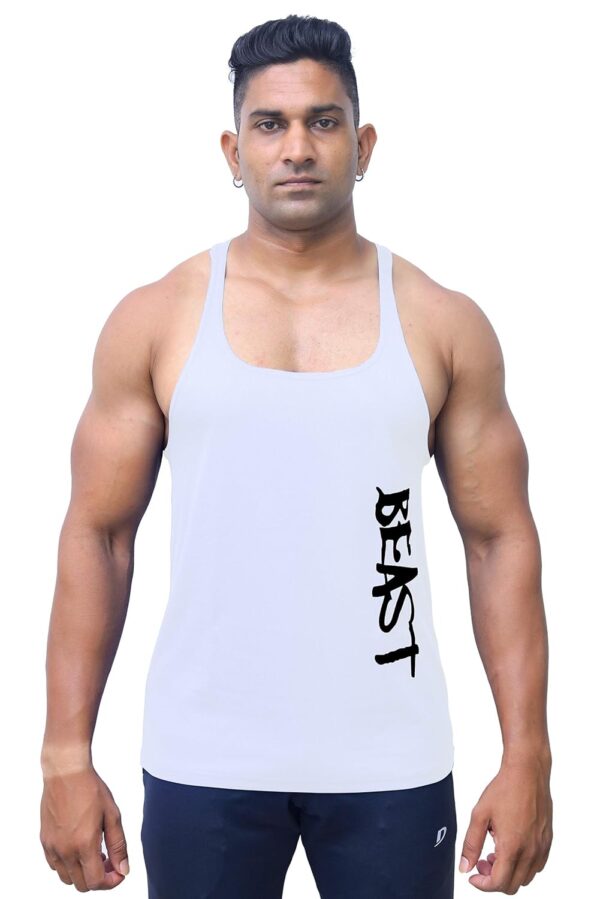 DECISIVE Men's Regular Fit Gym Vest