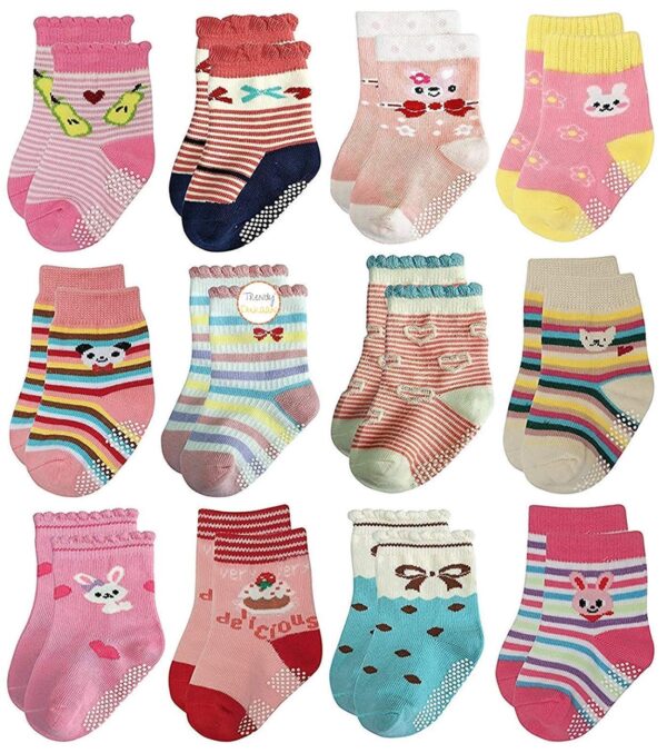 Trendy Dukaan Baby Boy's & Baby Girl's Cotton Socks