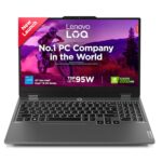 Lenovo LOQ 12th Gen Core i5-12450HX | NVIDIA RTX 2050 4GB (12GB RAM/512GB SSD/15.6 Inches (39.6cm)/144Hz/Windows 11/100% sRGB/3 Month Game Pass/1Yr ADP Free/Grey/2.4Kg), 83GS008VIN Gaming Laptop