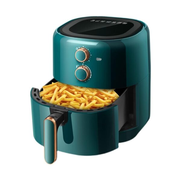 Techking Multifunctional 3.5L Smart Air Fryer with Automatic Power-Off, Oil-Free Cooker for Healthy Cooking, Ideal for Crispy French Fries, Chicken and Delicious Meals