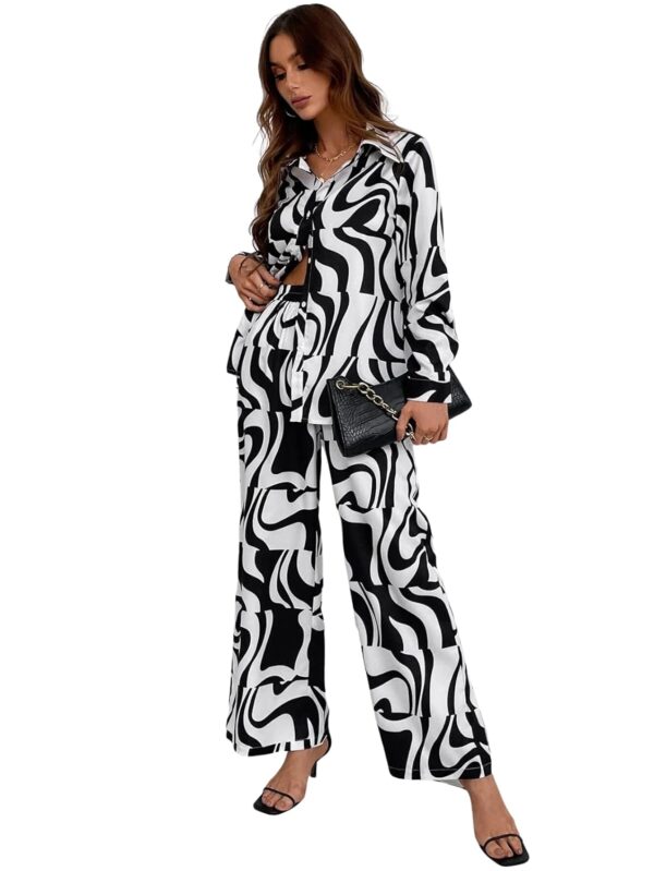 GRECIILOOKS Women's Lycra Pajama Set Standard Length Dress