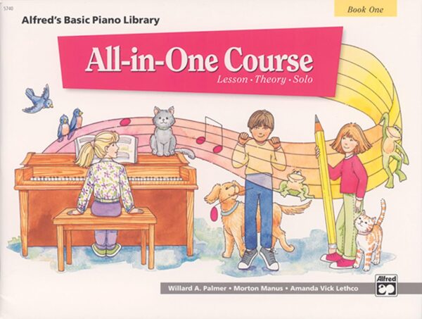 Alfred's Basic All-In-One Course For Children - Book 1