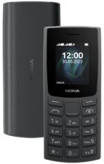 Nokia All-New 105 Dual Sim Keypad Phone with Built-in UPI Payments, Long-Lasting Battery, Wireless FM Radio | Charcoal